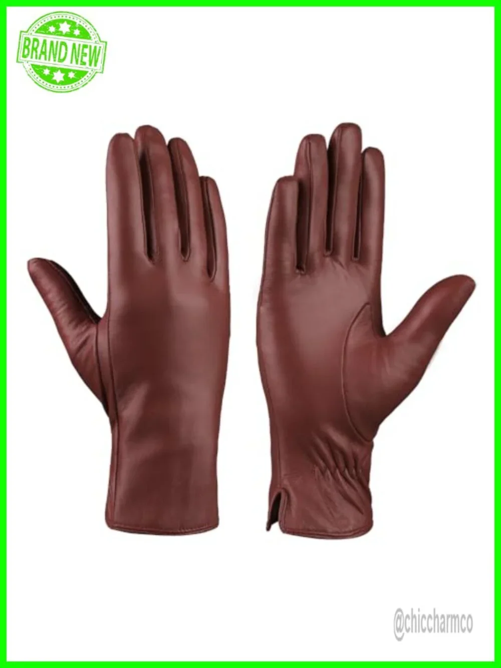 Women's Lambskin Leather Gloves Touchscreen Cashmere Lined Winter Warm
